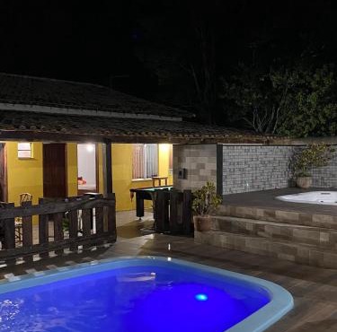 chácara no campo com piscina, jogos e lazer