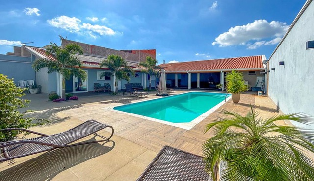 Chacara c Wi-Fi, piscina e churrasqueira em Itu SP