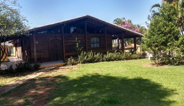Chacara in a closed condominium