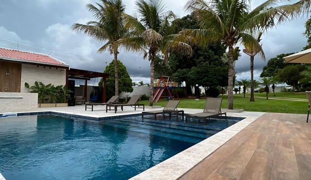 CHACARA ZANCHETTA HEATED POOL BEACH TENNIS WOOD-BURNING AND ECOLOGICAL FIREPLACE