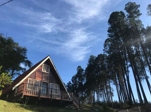 Chalé Aconchego na Natureza- rústico, confortável e bem localizado