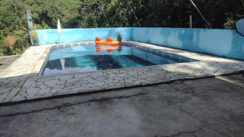 Chalé azul