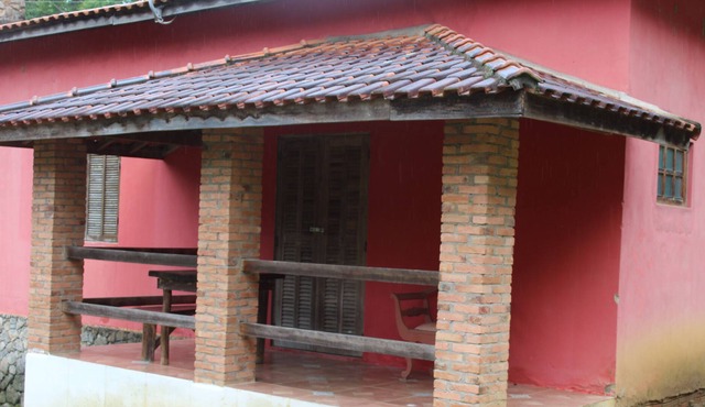Chalé com som de Cachoeira na Serra da Mantiqueira