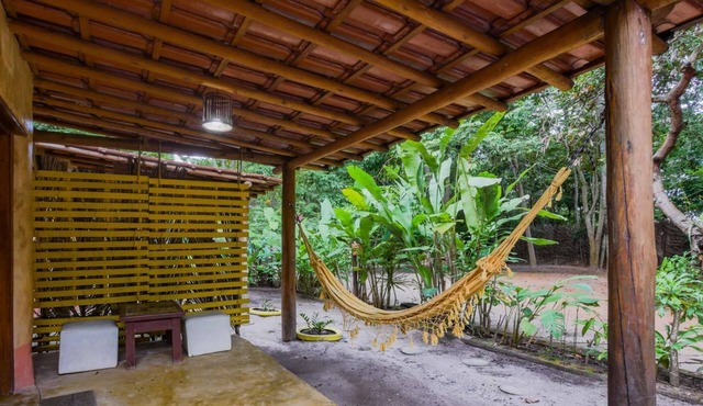 Chalé em meio à natureza na Bahia