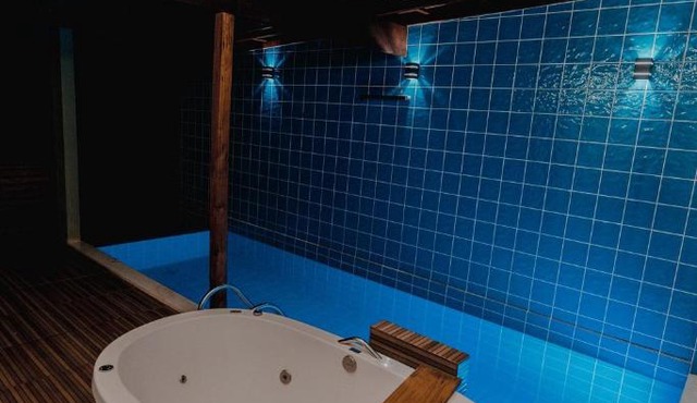 Chalé privativo com hidro e piscina
