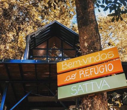 Chalé Sattva - Vista Mar e banheira de Hidromassagem quente - Florianópolis - SC - BR