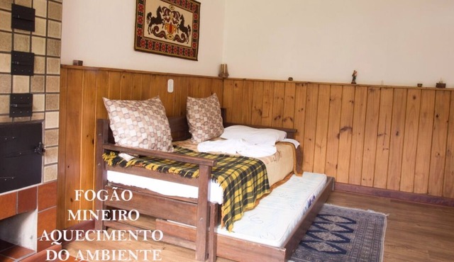 Chalet Villa Del Monte on the banks of the stream a quiet place