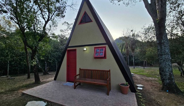 Chalet with exclusive mezzanine and a unique view of Morro Pelado