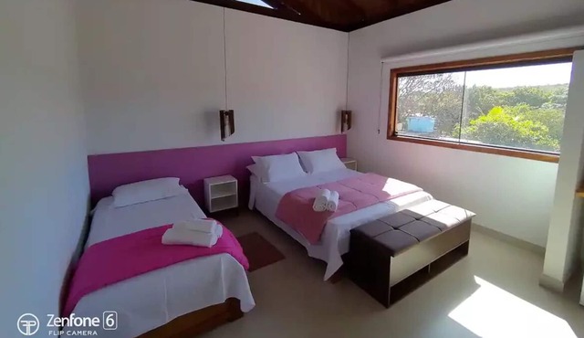Chapada dos Veadeiros-tronco do Ipê-suíte Rosa - 4 Pessoas
