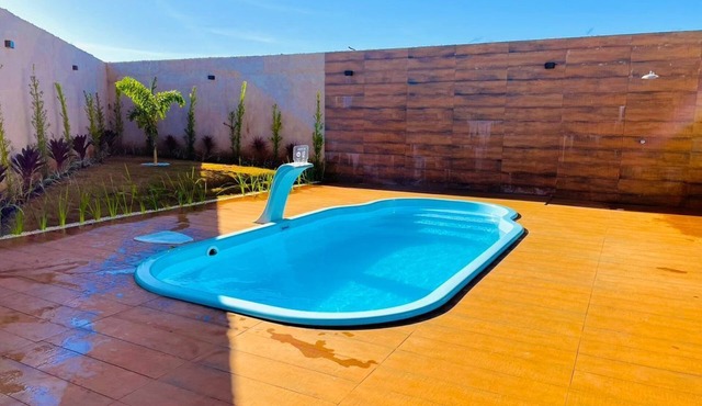 Charming 2-bedroom house boat in lovely Olímpia with AC, WiFi