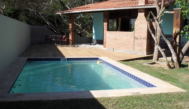 Charming beach house, porch with large deck, pool and barbecue