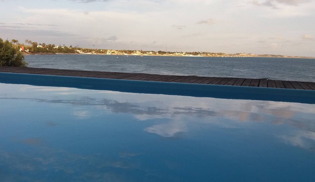 Charming Beachfront Villa on Porto Mirim Cove, near Natal