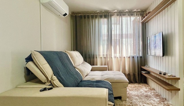 Charming 2-bedroom apartment in enchanting União Estância Velha with WiFi, AC