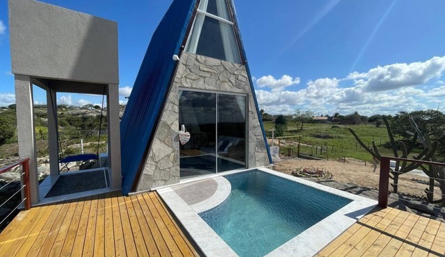Charming cottage in tranquil Serra de São Bento with WiFi, AC