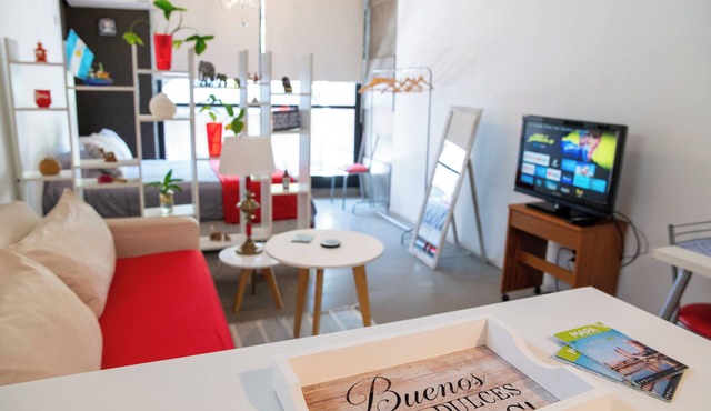 Charming studio in beautiful Buenos Aires with AC, WiFi