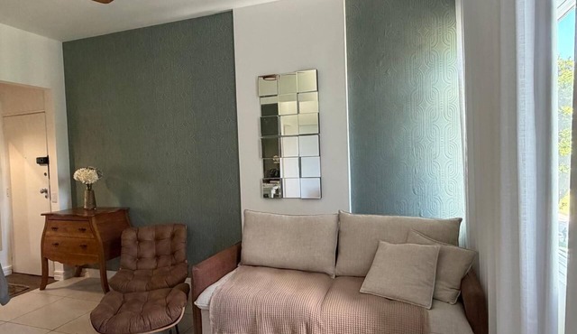 Chic-2Bdr-apartment- with AC in Rio de Janeiro, near Copa-Ipanema-Garage-2 Baths