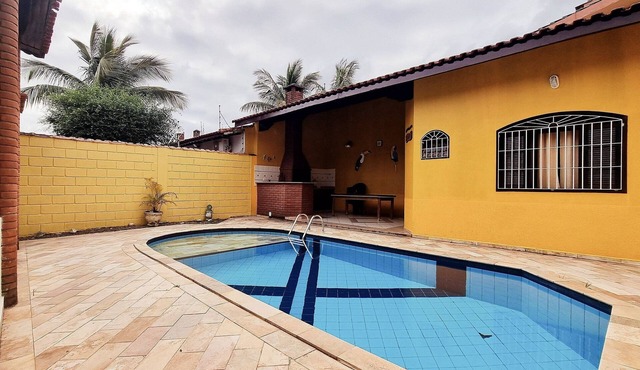 Cibratel II, Pool, Barbecue, Wi-Fi, Smart TV, 4 bedrooms. in Itanhaem