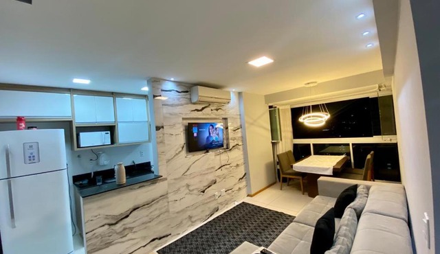 Cobertura Duplex Encantadora com jacuzzi Privativa Vista mar
