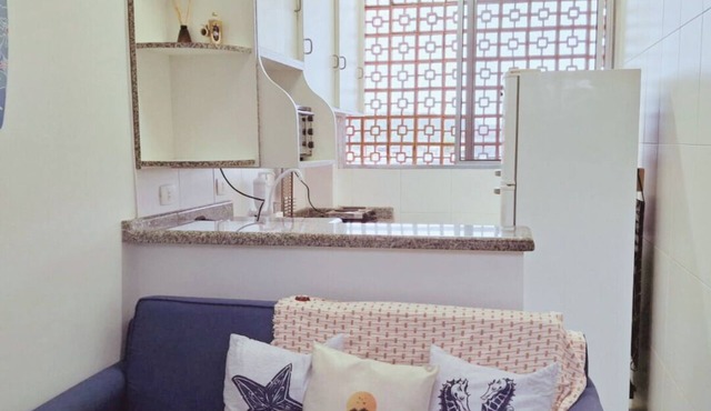 Comfortable Apartment 350m from Praia dos Sonhos Itanhaém