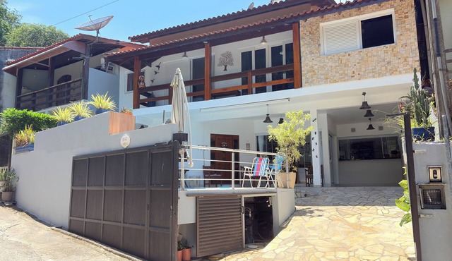 Comfortable house with heated pool.
