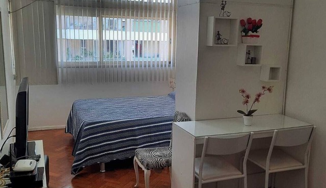 Comfortable, modern, and charming apartment in Glória, near Lapa and the Glória street market.