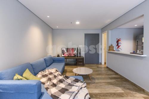 Comfy 1 BR apt in the heart of Villa Morra w pool