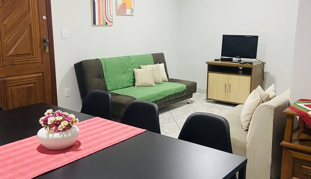 Complete apartment in the center of Guarapari and 5 minutes from the beach