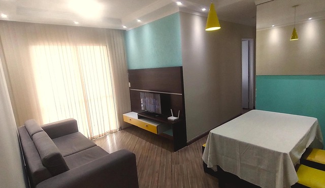 Cozy 2-BR Apartment with Pool, Gym, and Great Location in São José dos Campos