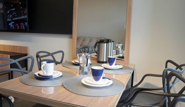 Cozy apartment just 3 minutes from the beach. Perfect for families.
