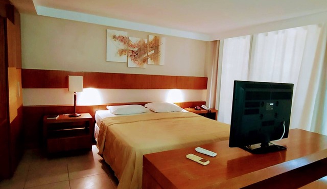 Cozy apartment with views of Morro do Careca.