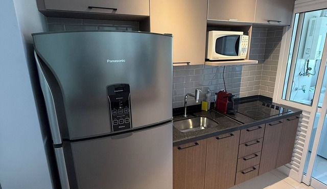 Cozy Modern Loft Luxury Condominium - Berrini, Shopping Malls and High Security
