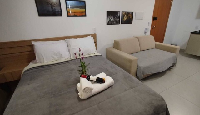 Cozy studio 2 km from Savassi. The best accommodation location in BH