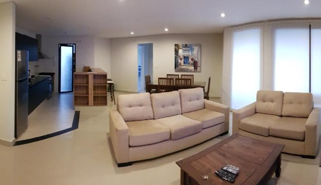 Departamento amoblado en condominio cerrado! Un lugar ideal para instalarse!
