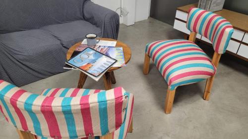 Departamento Martinez San Isidro con AA y Wifi velocidad Ideal para quienes necesitan alojarse cerca de clínicas como Trinidad San Isidro Las Lomas o Fertilitis excelente acceso desde Panamericana y Thames espacio comodo tranquilo y totalmente equipado