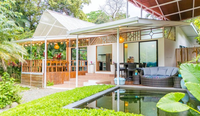 Discover a rare architectural gem where the rainforest meets refined living