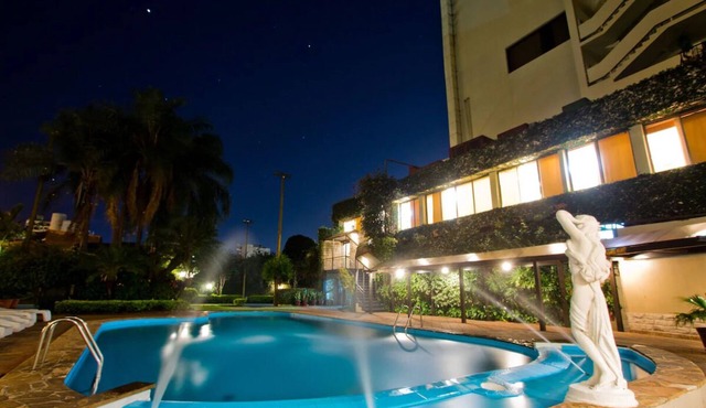 Downtown Asunción Stay w/Family | Pool, Gym & Plaza at Your Doorstep