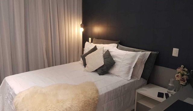 Dream Apartment with Skyline & Leisure Area in Santos