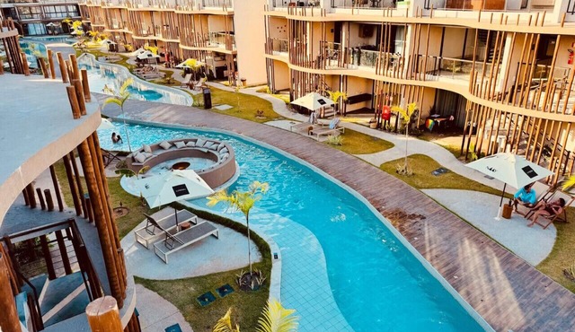 Duplex Apartment with Beach Access for 6 People
