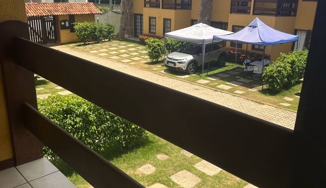 Duplex house in a gated community, 2 minutes from Bacutia Beach - Guarapari.
