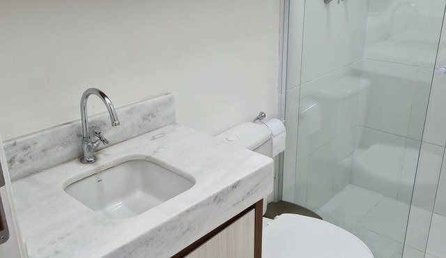 Duplex in Alphaville with wonderful views, modern Homeoffice, 23rd floor
