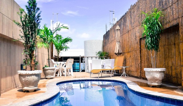 Duplex penthouse with private pool. Sea View