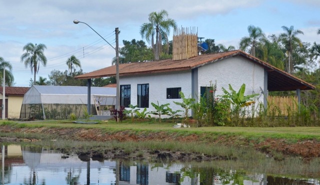 Earthship at Cananéia in a Nautical Condominium