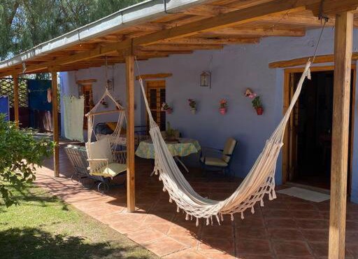 El Rancho Azul, casona antigua con piscina