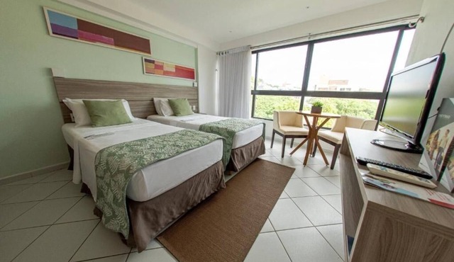 Elegant Suite 3.7 Miles Away From Ponta do Seixa - with Rooftop Swimming Pool