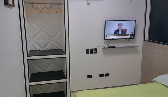 Esperança-FLAT305:Centro hospitalar,1quarto casal