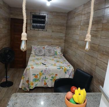 Estúdio moderno com cozinha america
