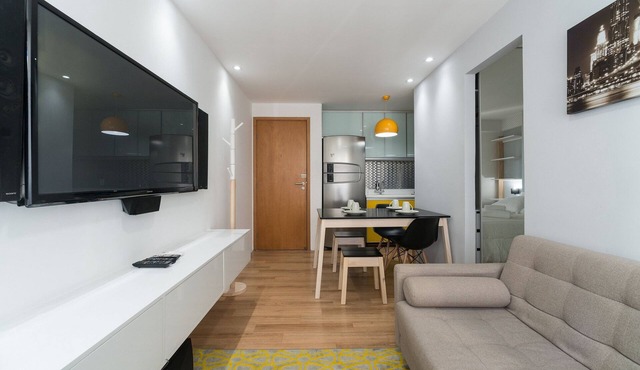 Excelente flat em Setúbal, Boa Viagem 1Q 3 pessoas. Conforto e ótima localização PM802 in Recife
