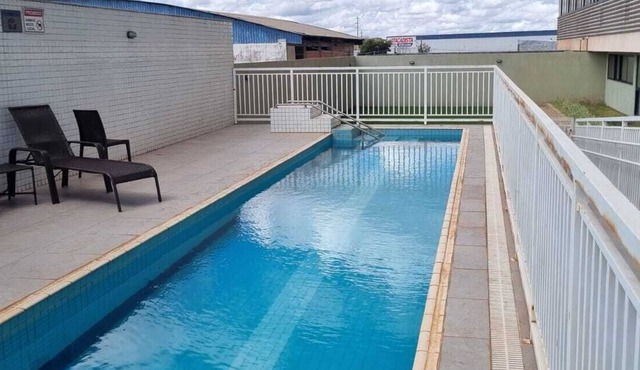 Excellent apartment complete with kitchen and washing machine, excellent for the season