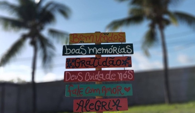 Familiar. Ideal for family gatherings, to relax. Come and visit Alagoas!