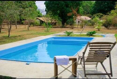 Fazendinha Rústica com Piscina Próxima a Curvelo